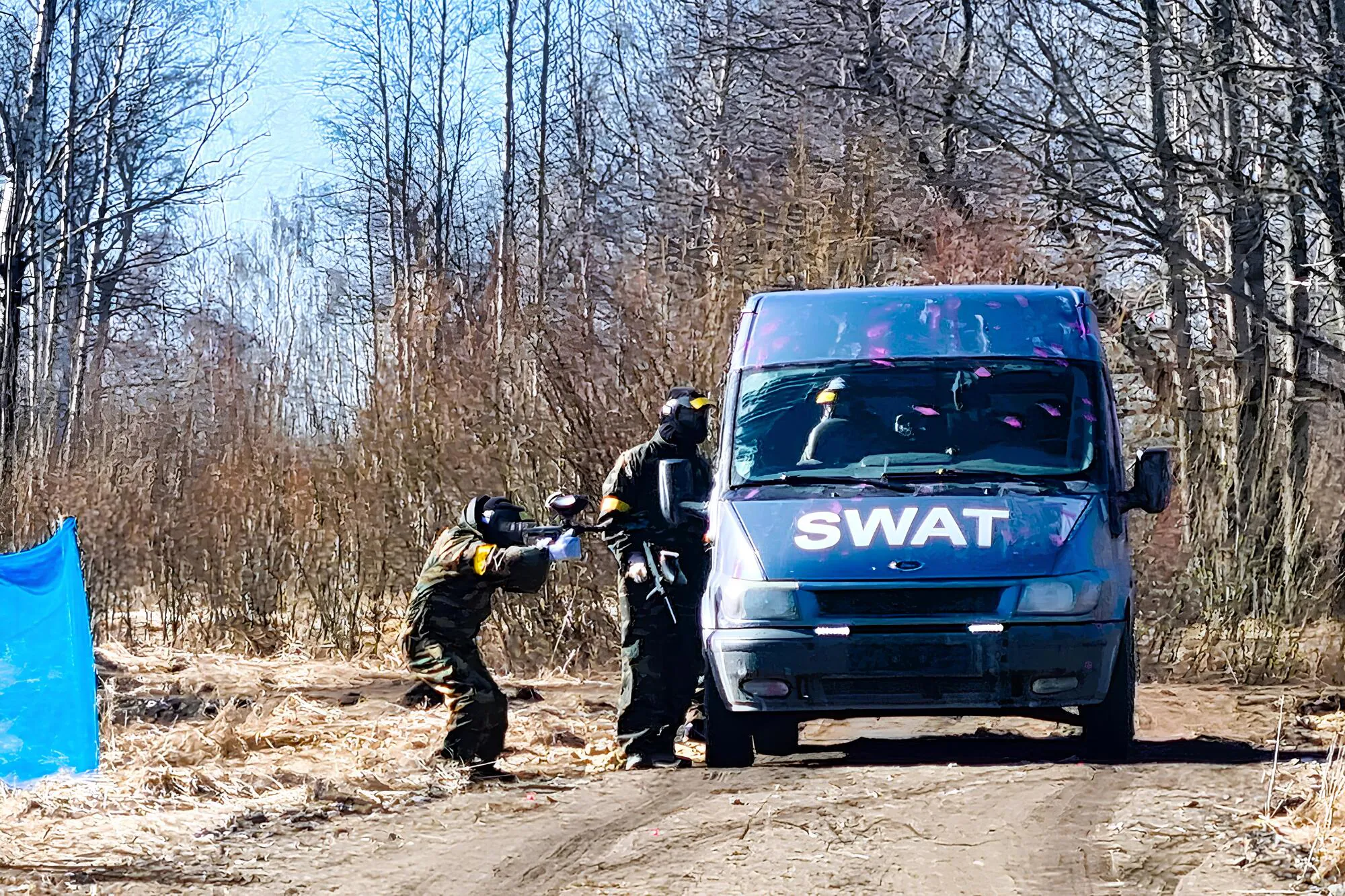 motor paintball
